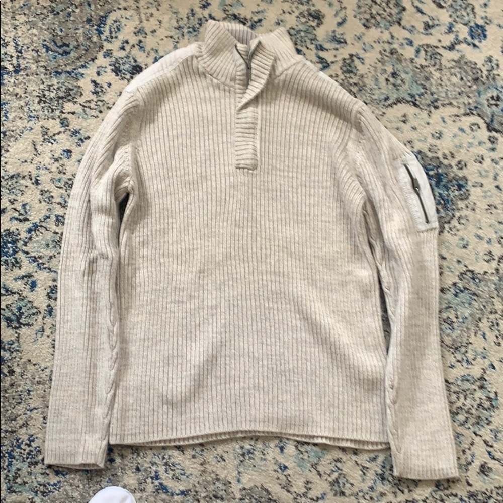 Calvin Klein Sweater - Cream - Large